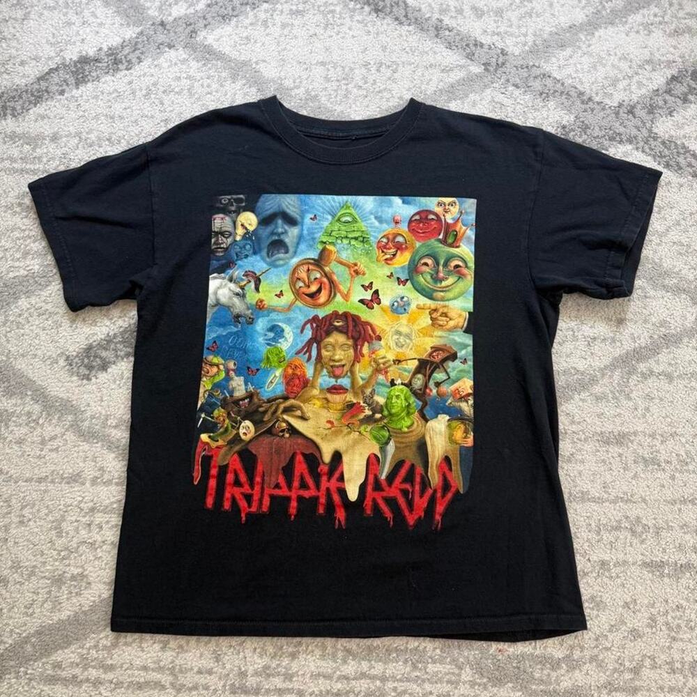 Trippie Redd Trip at knight album cover shirt. Tagged size large but fits small